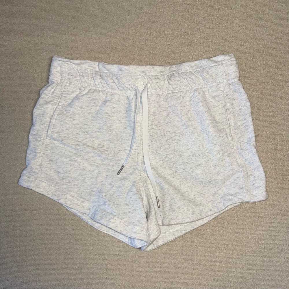 Ododos Light Gray Women's Drawstring Lounge Shorts